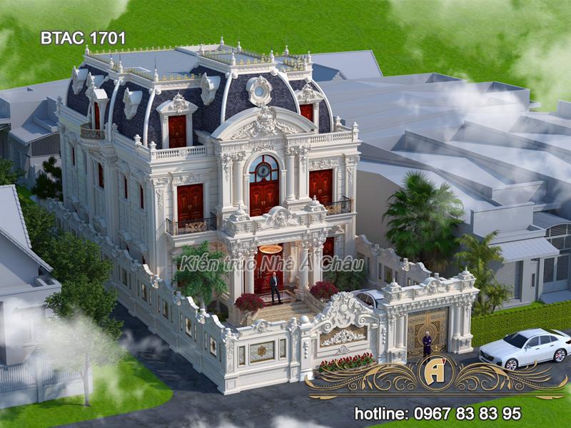 101 Mẫu biệt thự mái Mansard kiến trúc Pháp đẹp mê hồn (P2)