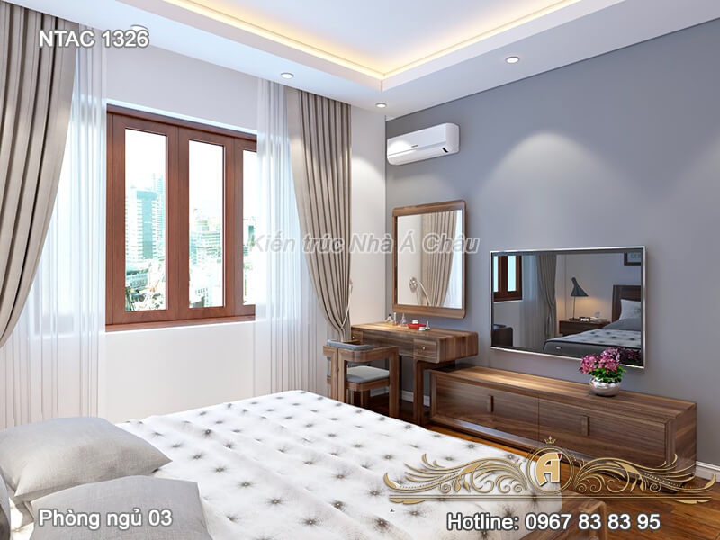 Thiết kế nội thất phòng ngủ NTAC 1326