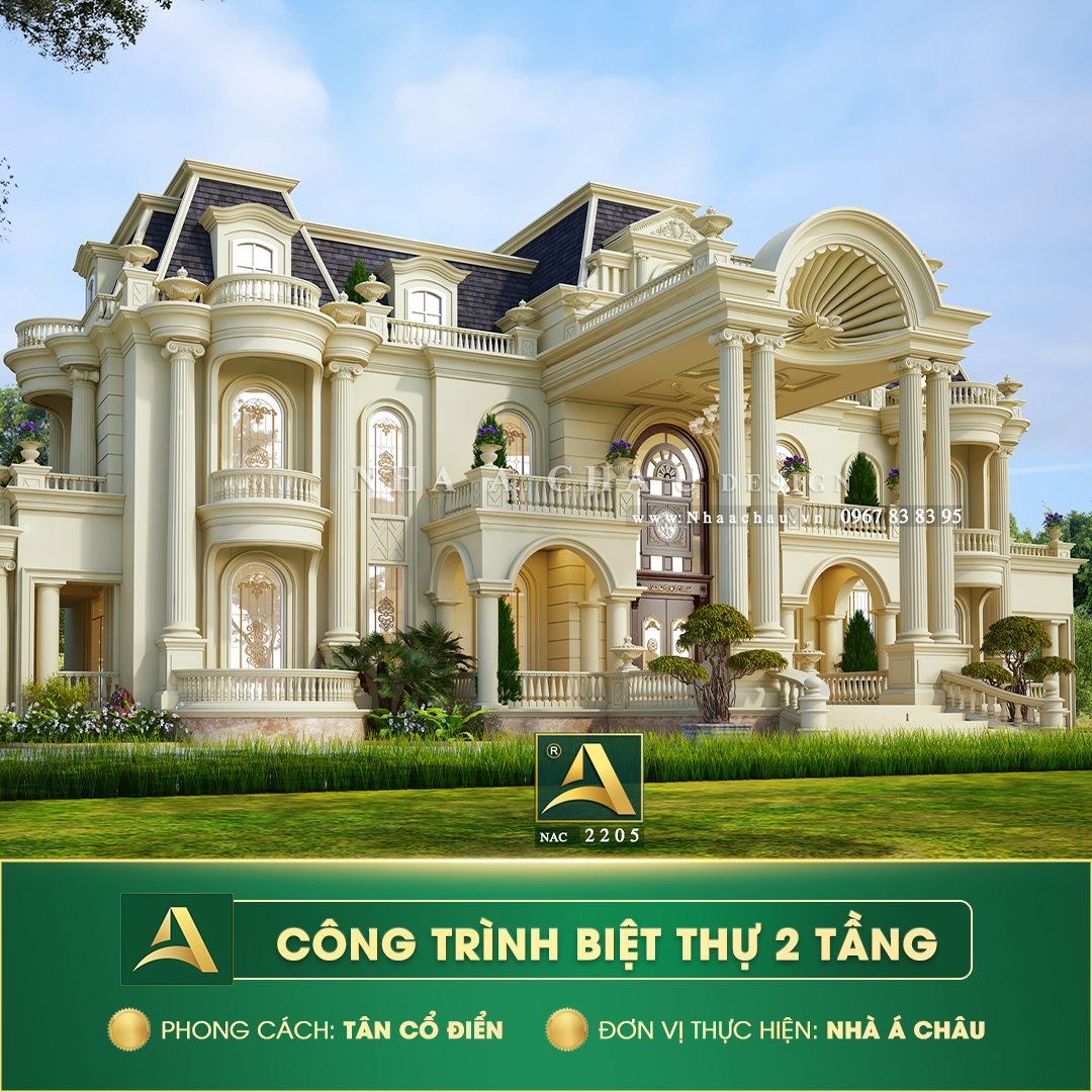 cong trinh biet thu 2 tang 4