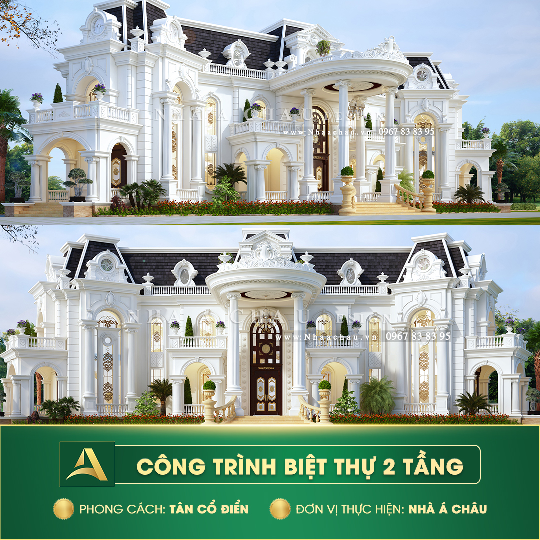 cong trinh biet thu 2 tang 5