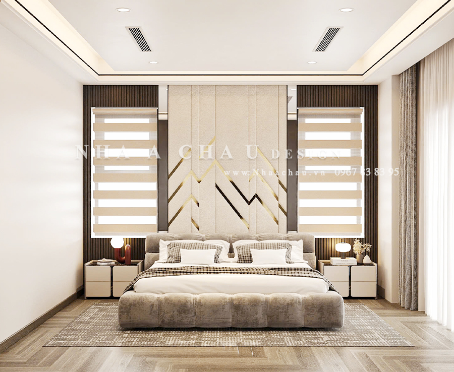 noi that biet thu hien dai phong ngu dep