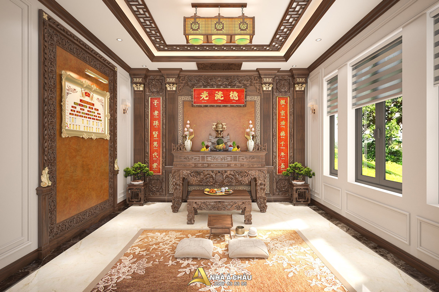 noi that phong tho biet thu tan co dien nac 4015 1