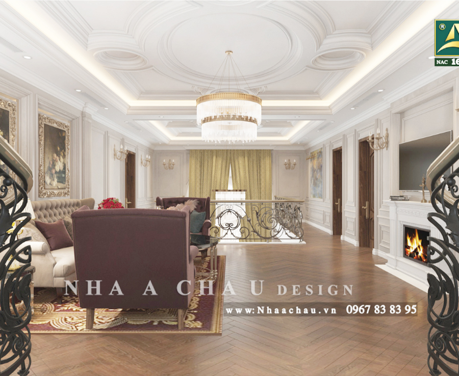 noi that sanh tang 2 biet thu tan co dien bac giang nac1615 4