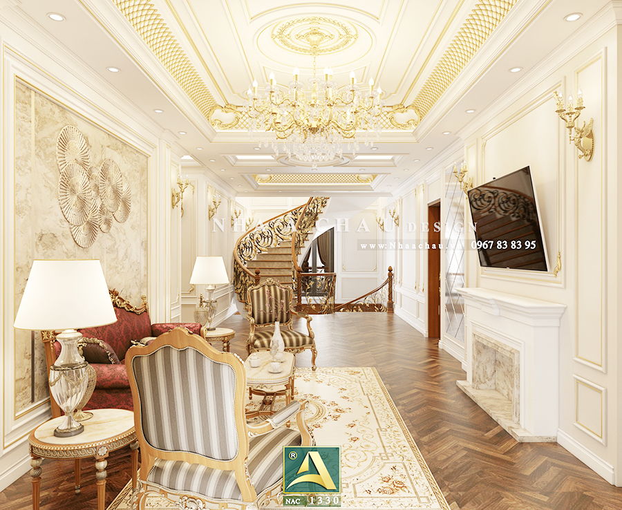 thiet ke noi that biet thu sang trong ha noi du an nac1330 18