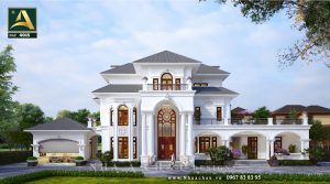 Thiết kế nội thất biệt thự tân cổ điển Hà Nội – Dự án NAC4015