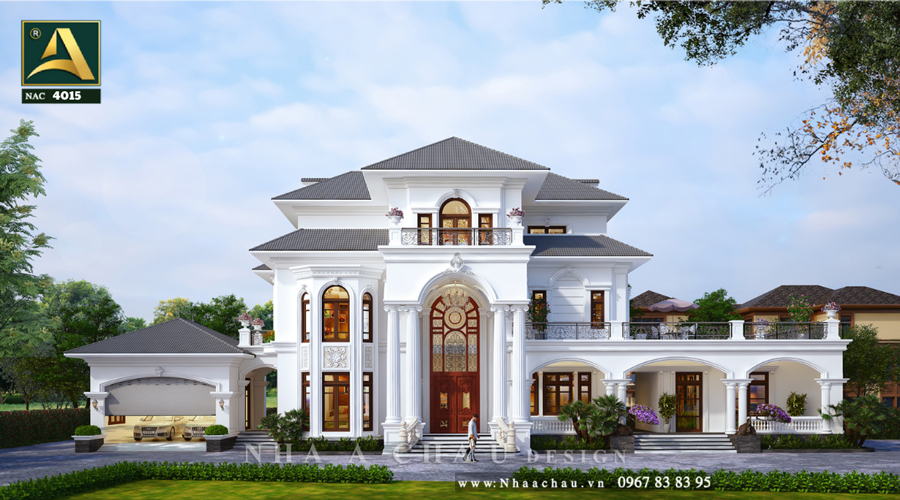 thiet ke noi that biet thu tan co dien ha noi du an nac4015