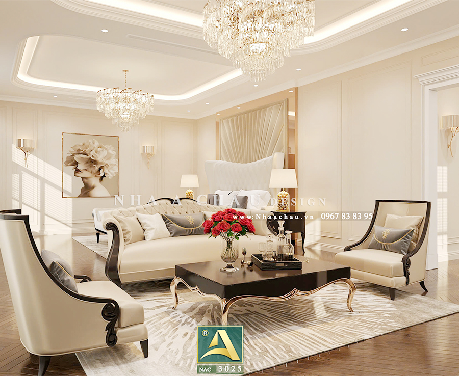 thiet ke noi that biet thu tan co dien lao cai du an nac3025 23