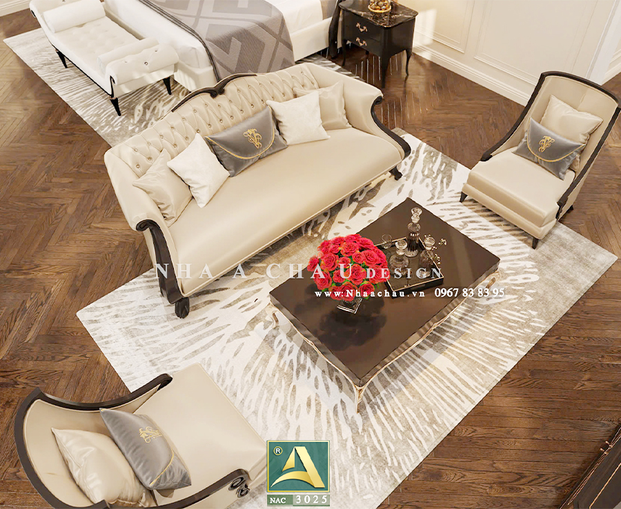 thiet ke noi that biet thu tan co dien lao cai du an nac3025 24