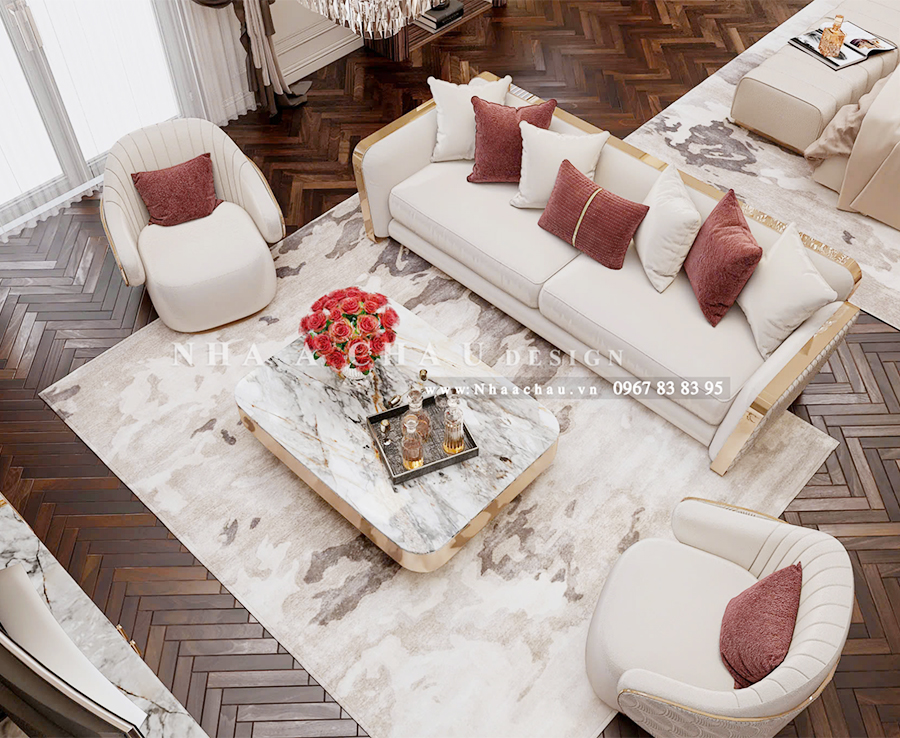 Thiết kế nội thất biệt thự tân cổ điển Thanh Hóa - Dự án NAC2205